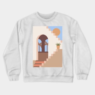 Boho travel art. Egypt #2 Crewneck Sweatshirt